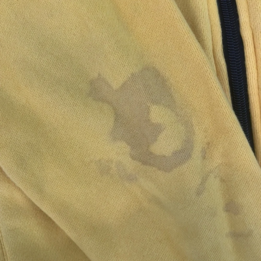 Polo Ralph Lauren Men's Yellow and Black Sweatshirt Germany Flag Size: M Vintage